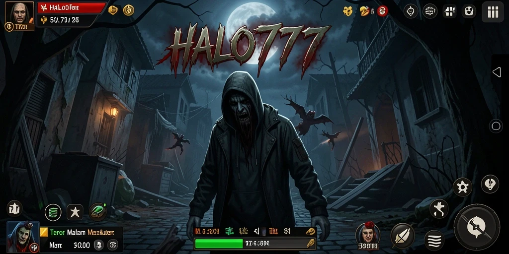 Gameplay HALO777 yang mencekam dan menakutkan.