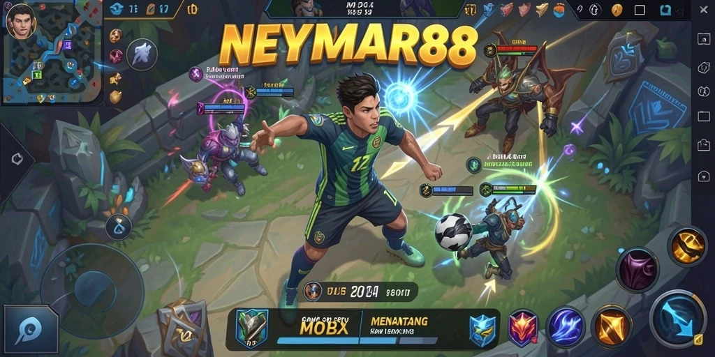 Gameplay seru dan strategis di NEYMAR88.
