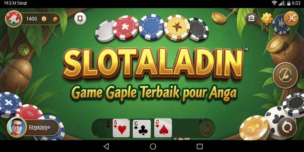 Gameplay seru Gaple di SLOTALADIN dengan interaksi sosial yang tinggi.