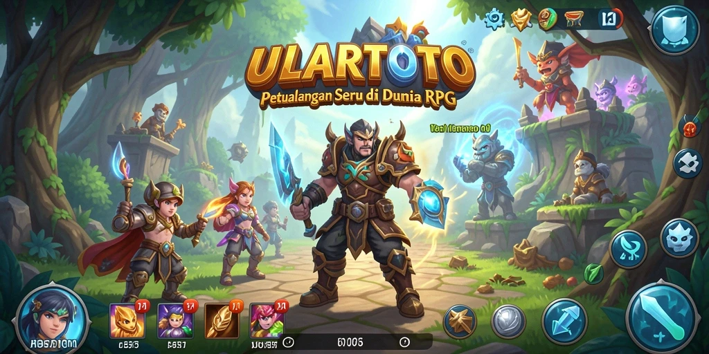 Tampilan gameplay ULARTOTO yang menakjubkan dalam dunia RPG.